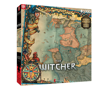 Puzzle CENEGA The Witcher 3 (Wiedźmin 3) The Northern Kingdoms Puzzle 1000